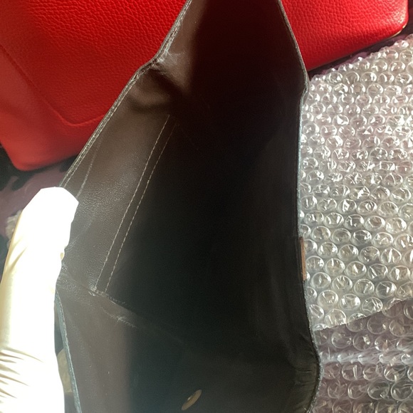 Fendi tri fold long wallet canvas and leather - Picture 9 of 10